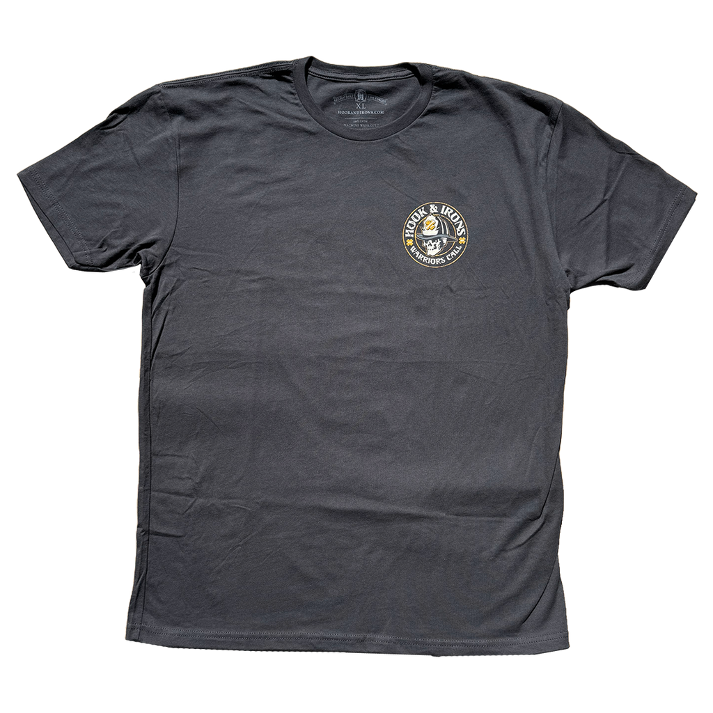 Warriors Call - Vintage Black Tee Hoodie, Sweatshirt | CoreVibeTees.com (Image 2)
