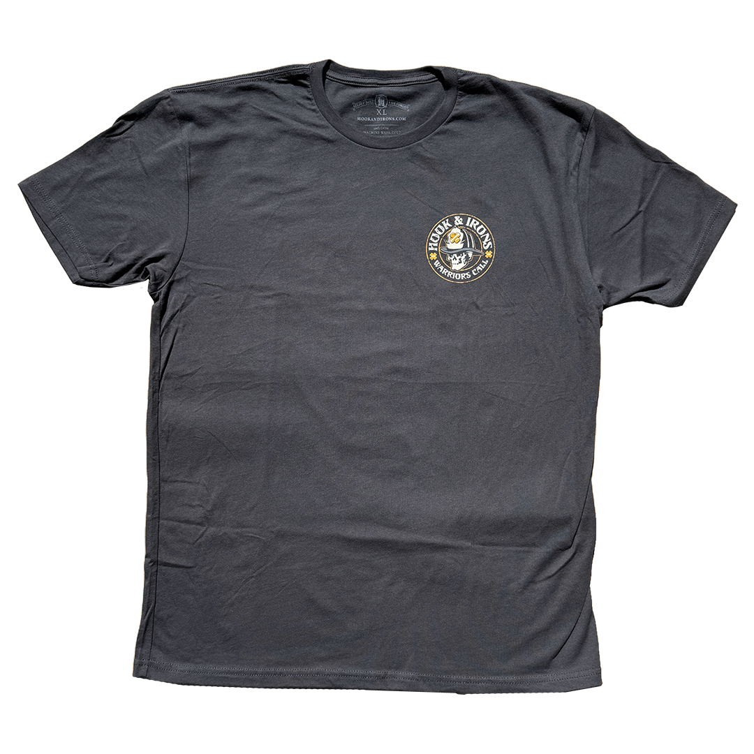 Warriors Call - Vintage Black Tee Hoodie, Sweatshirt | CoreVibeTees.com (Image 2)