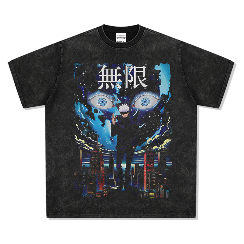 Satoru Gojo "Anime" TEE Hoodie, Sweatshirt | CoreVibeTees.com (Image 2)