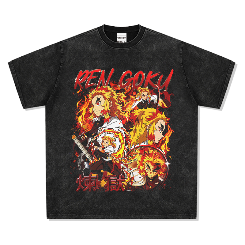 KyÅjurÅ Rengoku "Anime" TEE Hoodie, Sweatshirt | CoreVibeTees.com (Image 3)