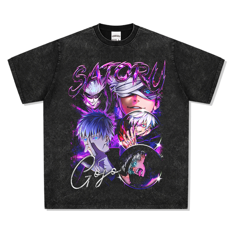 Satoru Gojo Jujutsu Kaisen "Anime" TEE Hoodie, Sweatshirt | CoreVibeTees.com (Image 3)