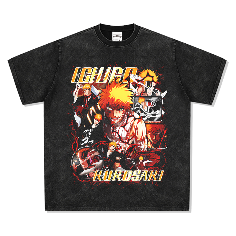 Ichigo Kurosaki Bleach "Anime" TEE Hoodie, Sweatshirt | CoreVibeTees.com (Image 3)