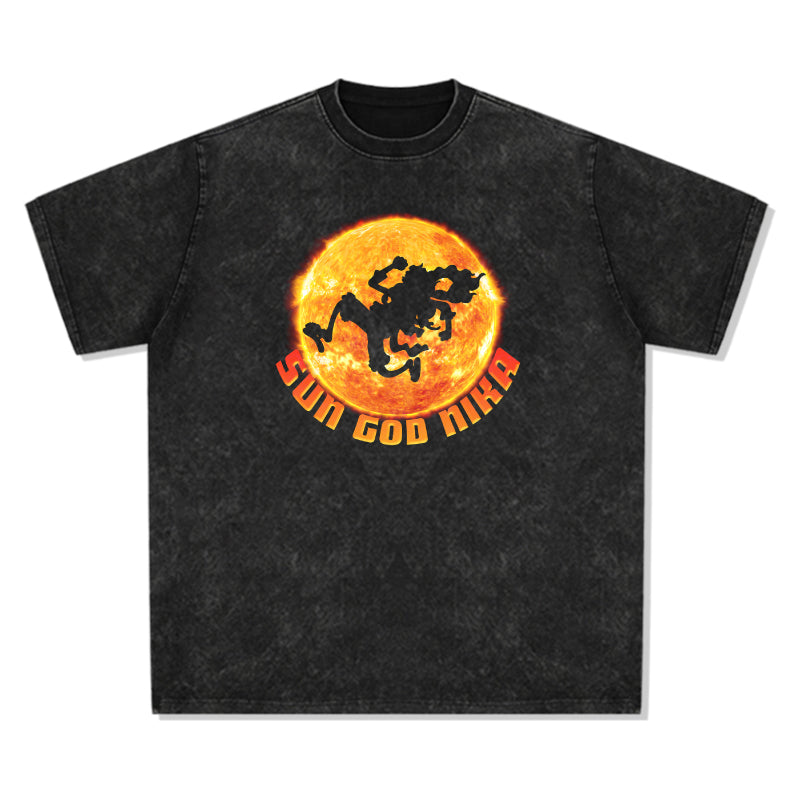 Sun God Nika "Anime" TEE Hoodie, Sweatshirt | CoreVibeTees.com (Image 3)