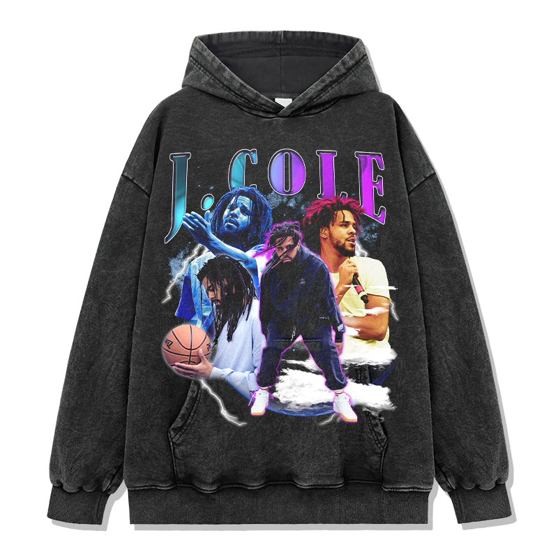 J Cole Basketball HOODIE T-Shirts, Sweatshirt | CoreVibeTees.com (Image 2)
