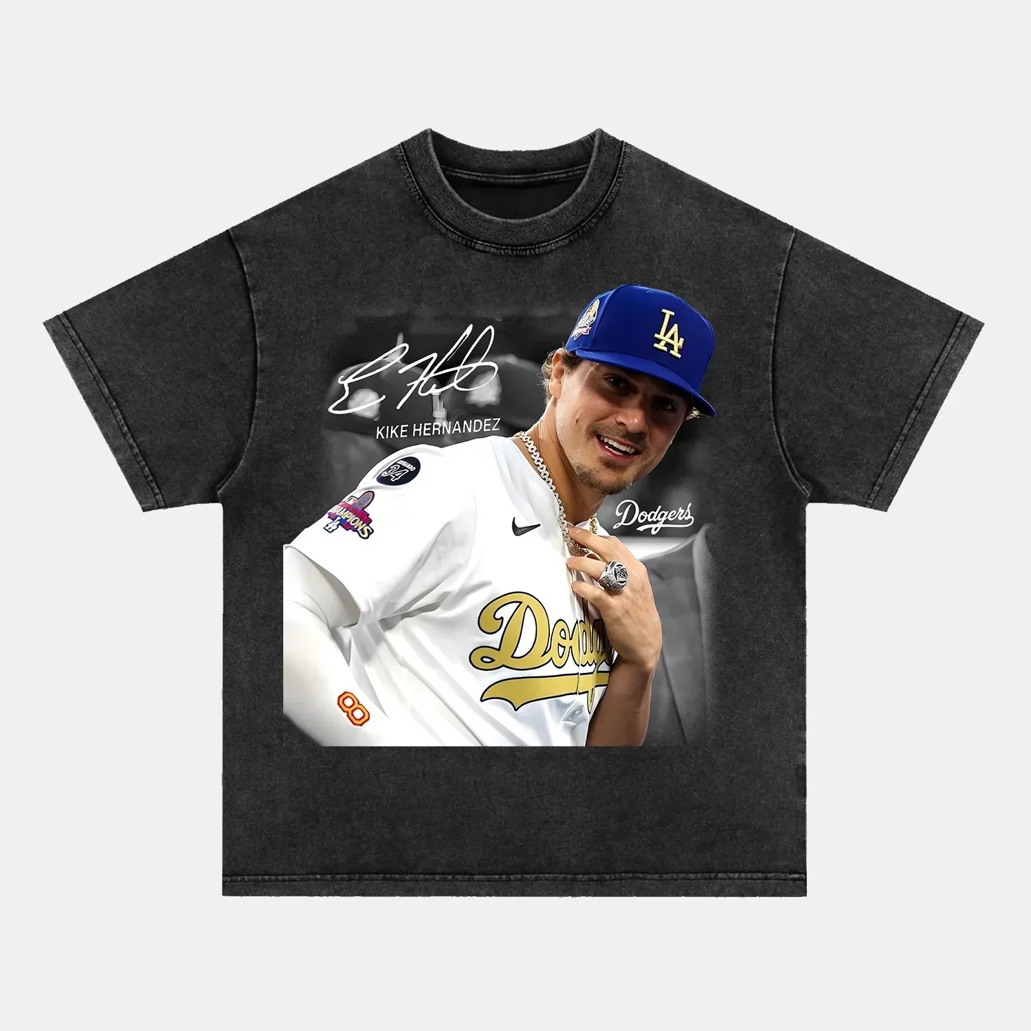 Enrique Hernandez TEE Style002 Hoodie, Sweatshirt | CoreVibeTees.com (Image 2)
