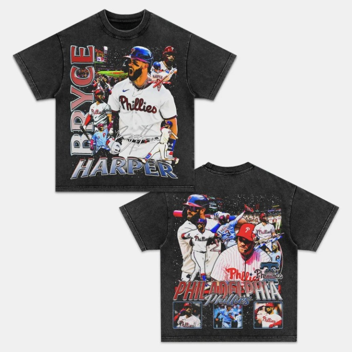 Bryce Harper Back Design TEE Hoodie, Sweatshirt | CoreVibeTees.com (Image 3)