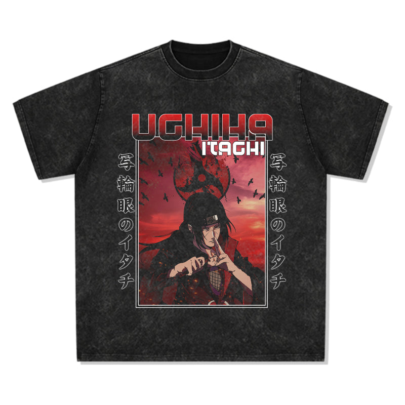 Uchiha Itach Narto "Anime" TEE Hoodie, Sweatshirt | CoreVibeTees.com (Image 3)