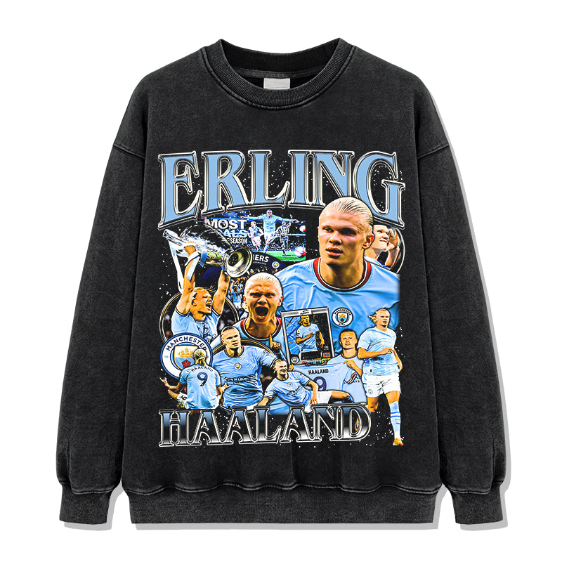 Erling Haaland Sweatshirt T-Shirts, Hoodie | CoreVibeTees.com (Image 2)