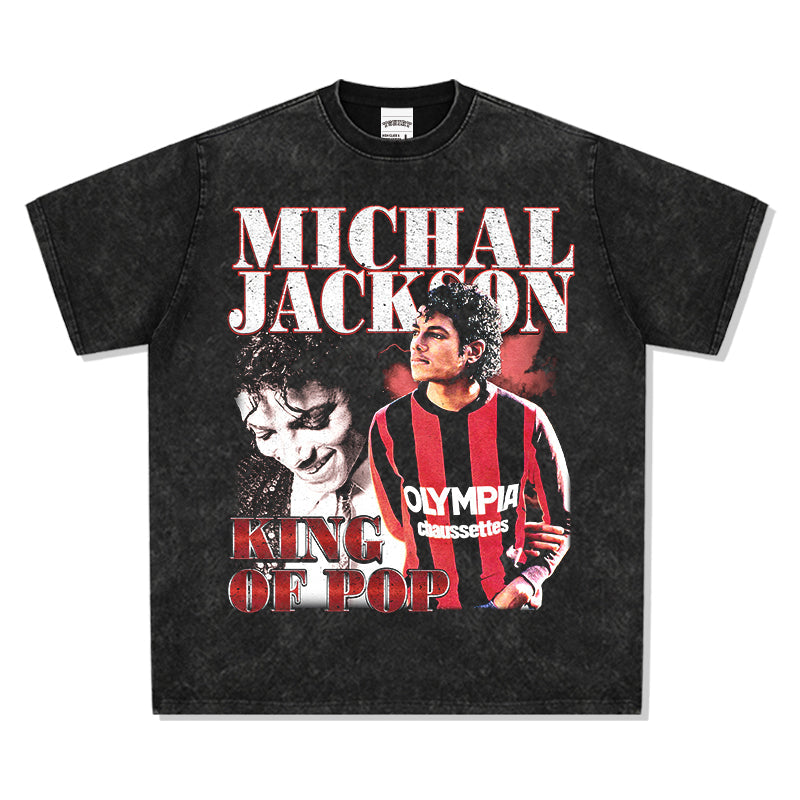 King Of Pop By Michael Jackson TEE Hoodie, Sweatshirt | CoreVibeTees.com (Image 3)