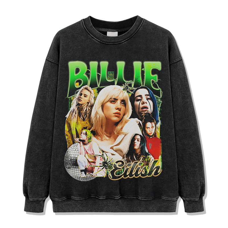 Billie Eilish Sweatshirt T-Shirts, Hoodie | CoreVibeTees.com (Image 2)
