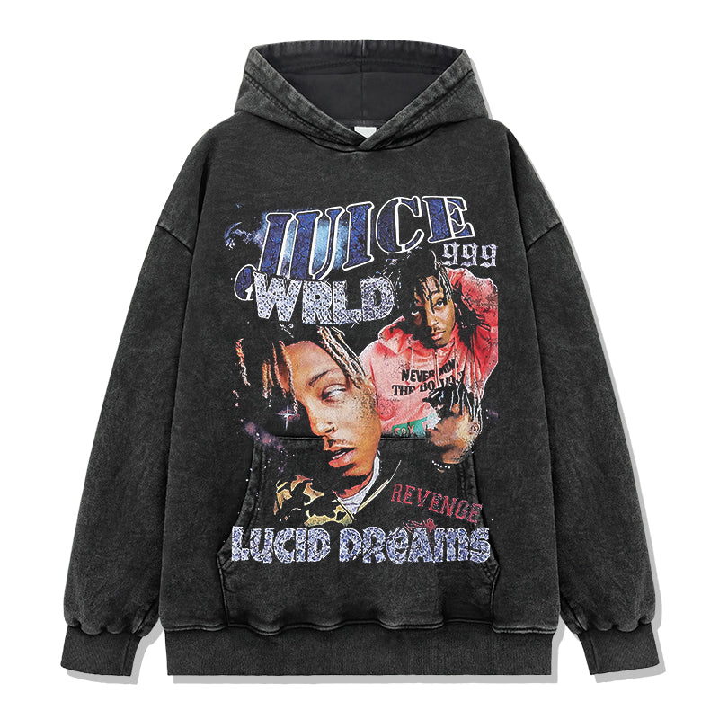Lucid Dreams By Juice Wrld Hoodie Style001 T-Shirts, Sweatshirt | CoreVibeTees.com (Image 2)