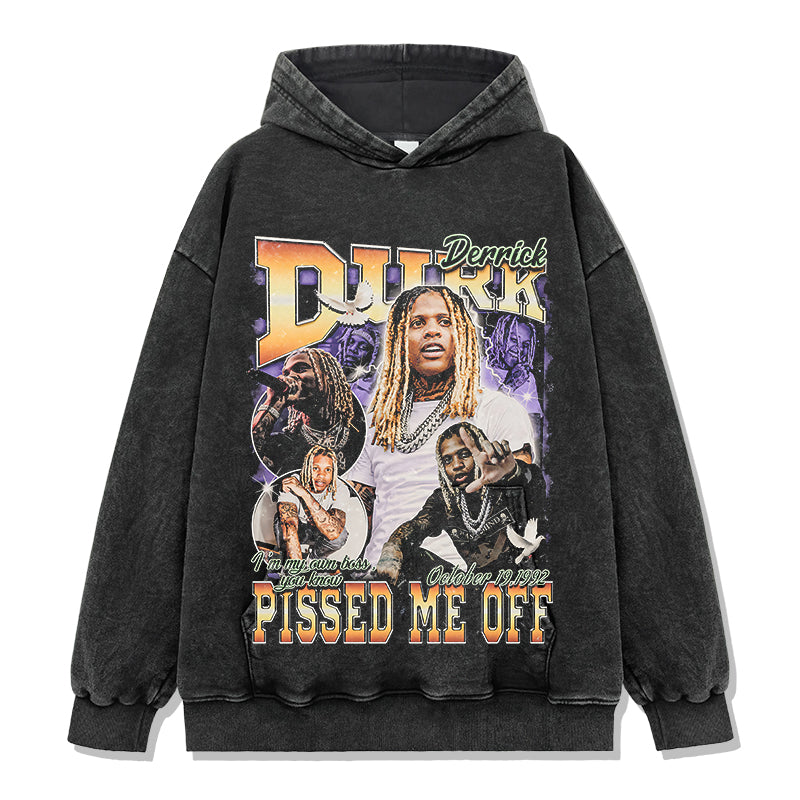 PISSED ME OFF By Lil Durk HOODIE T-Shirts, Sweatshirt | CoreVibeTees.com (Image 2)