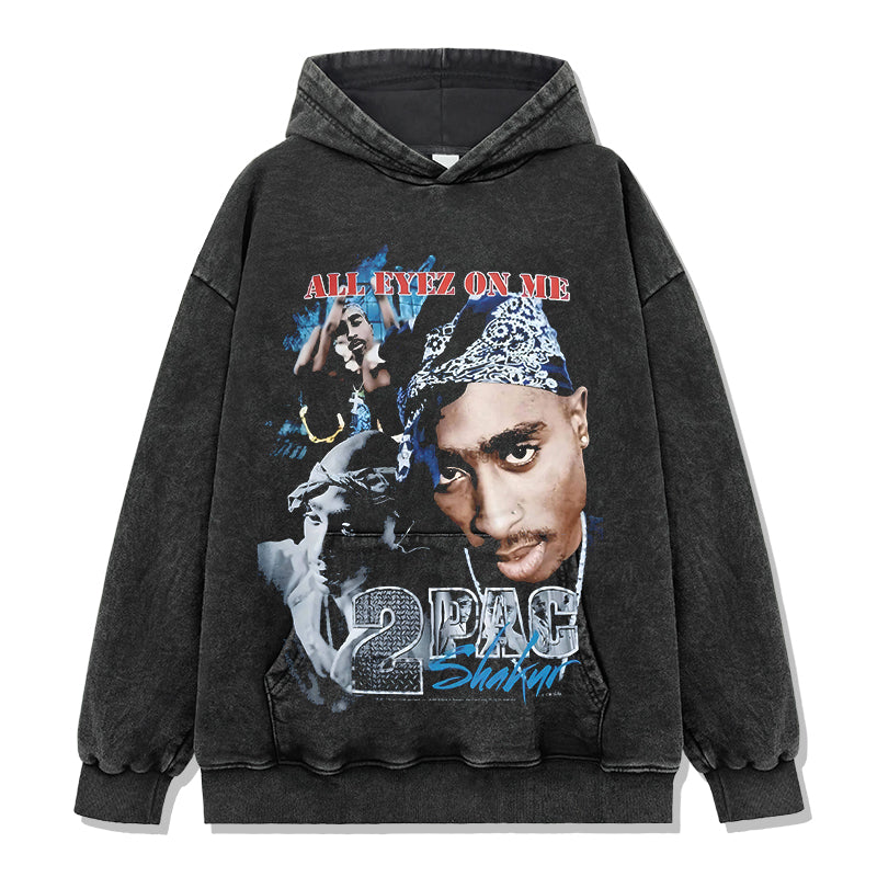 All Eyez On Me By Tupac Shakur Hoodie T-Shirts, Sweatshirt | CoreVibeTees.com (Image 2)