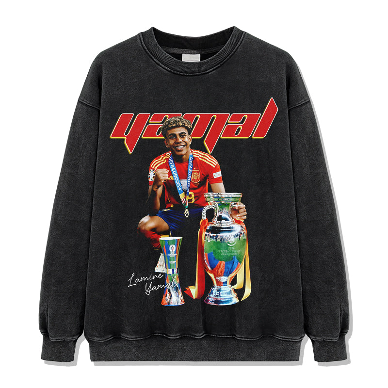 Lamine Yamal Sweatshirt T-Shirts, Hoodie | CoreVibeTees.com (Image 2)