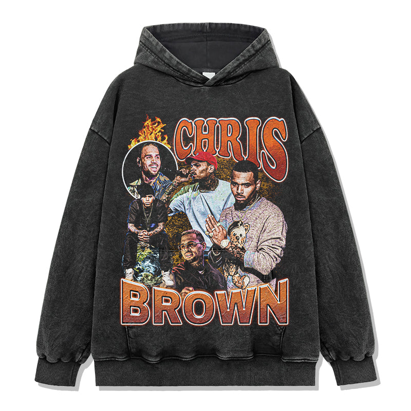 Chris Brown Hoodie Style002 T-Shirts, Sweatshirt | CoreVibeTees.com (Image 2)