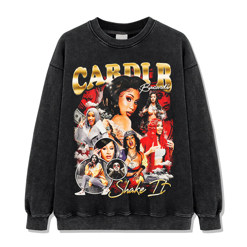 Shake It Shake It By Cardi B Sweatshirt T-Shirts, Hoodie | CoreVibeTees.com (Image 2)