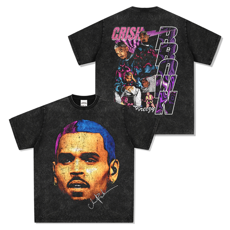 Chris Brown Signature TEE Hoodie, Sweatshirt | CoreVibeTees.com (Image 3)