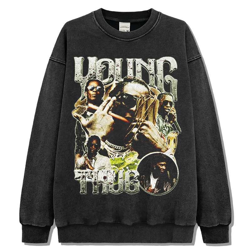 Young Thug Sweatshirt Style003 T-Shirts, Hoodie | CoreVibeTees.com (Image 2)