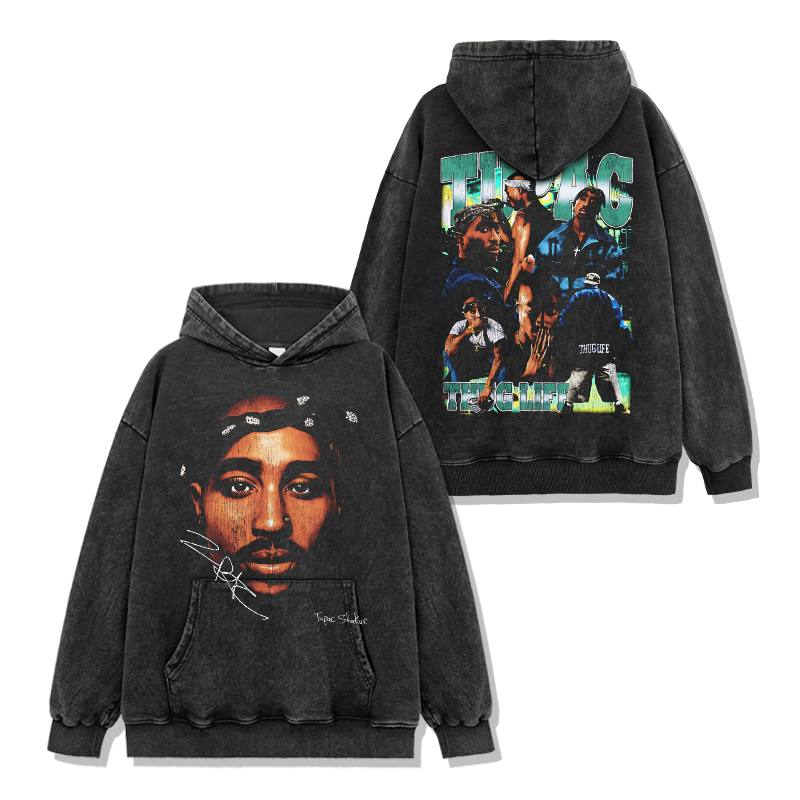Tupac Shakur Signature HOODIE T-Shirts, Sweatshirt | CoreVibeTees.com (Image 2)