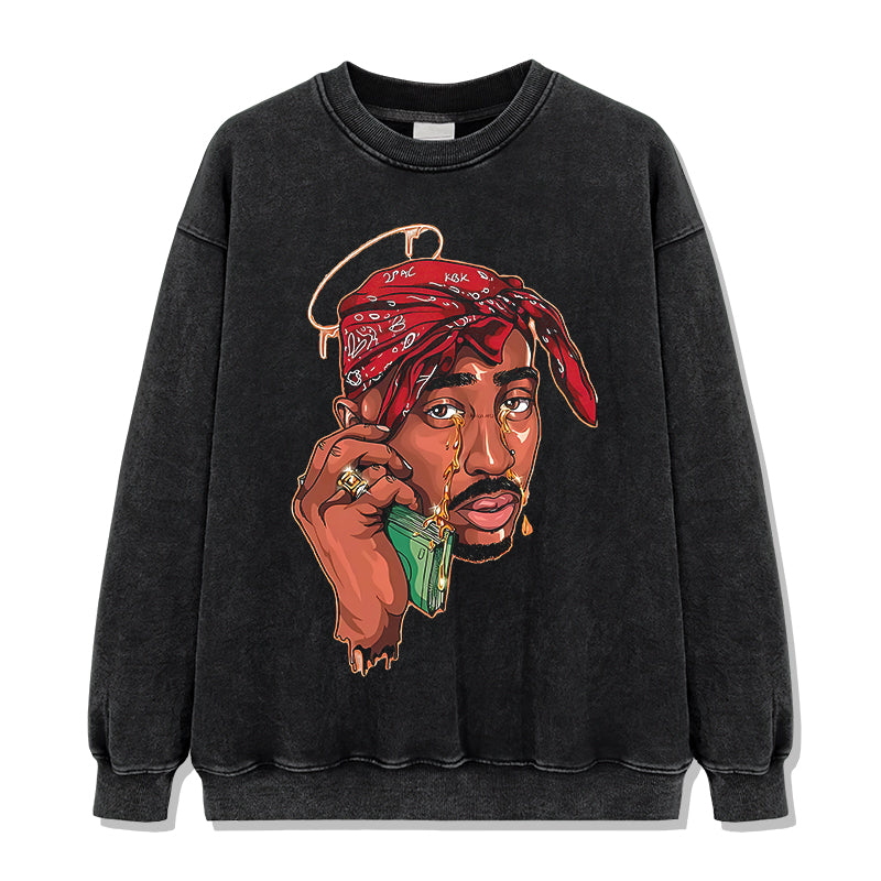 Tupac Shakur Sweatshirt Style017 T-Shirts, Hoodie | CoreVibeTees.com (Image 2)