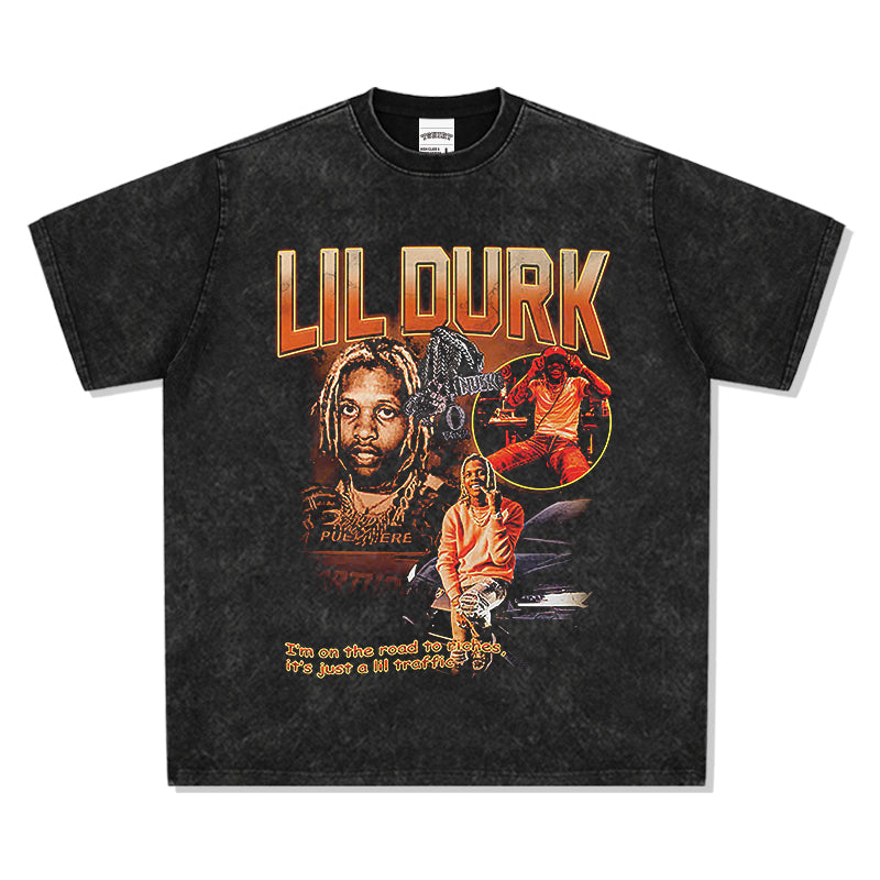 I Am on the Road to Riches,its Just a Lil Traffic by Lil Durk TEE Hoodie, Sweatshirt | CoreVibeTees.com (Image 3)