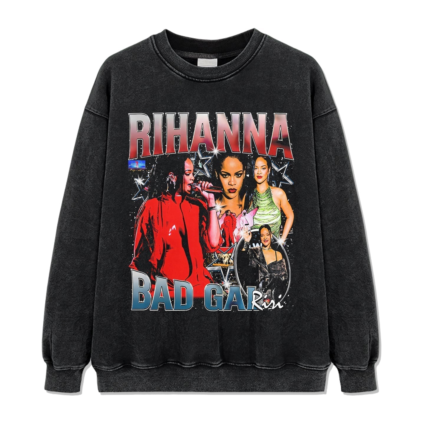 Bad Girl By Rihanna Sweatshirt T-Shirts, Hoodie | CoreVibeTees.com (Image 2)