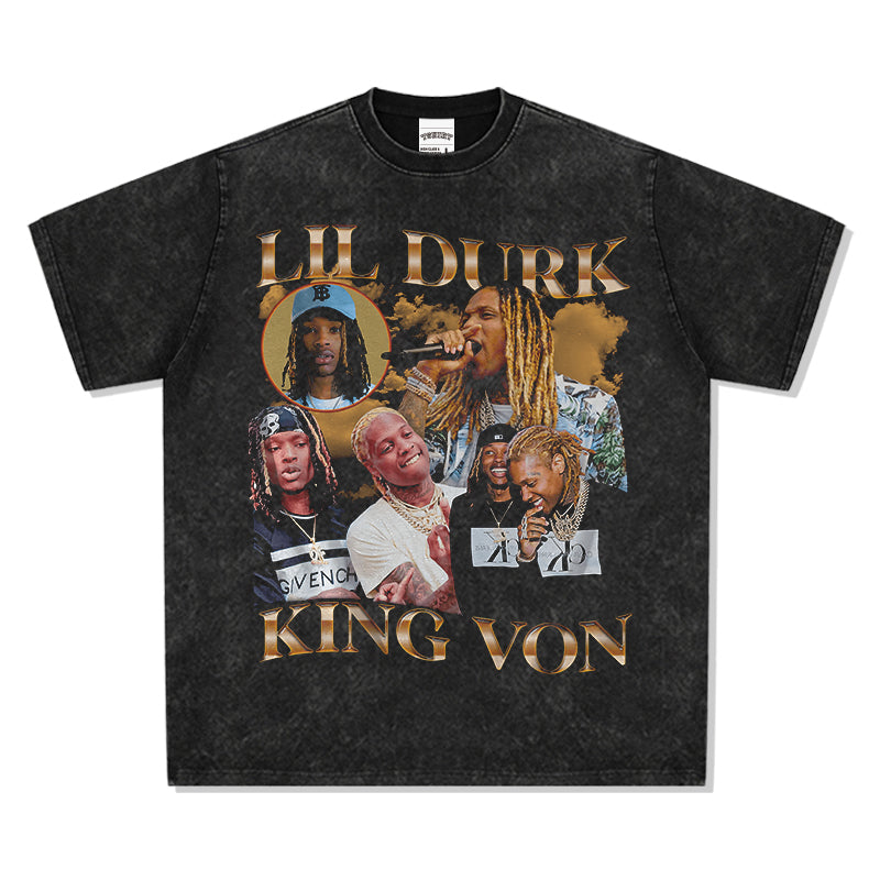 Lil Durk King Von TEE Hoodie, Sweatshirt | CoreVibeTees.com (Image 3)