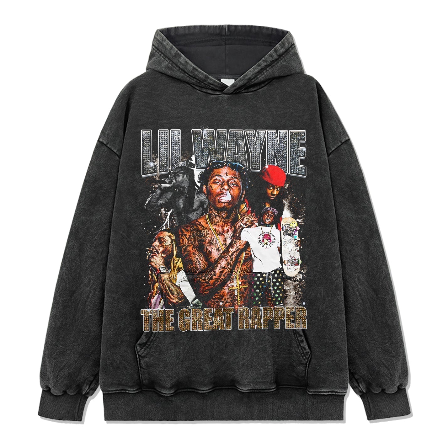 The Great Rapper By Lil Wayne Hoodie T-Shirts, Sweatshirt | CoreVibeTees.com (Image 2)