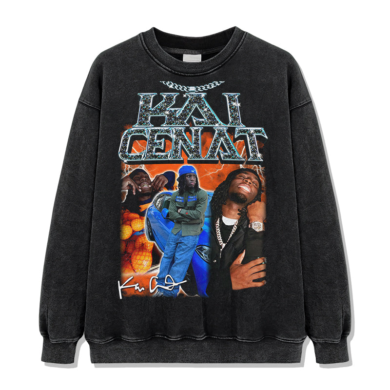 Kai Cenat signature Sweatshirt T-Shirts, Hoodie | CoreVibeTees.com (Image 2)