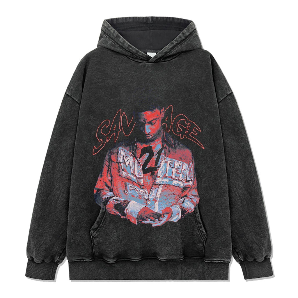 21 SAVAGE HOODIE T-Shirts, Sweatshirt | CoreVibeTees.com (Image 2)