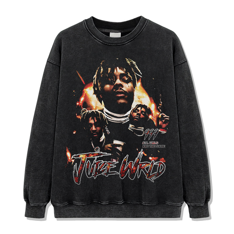 Juice Wrld Sweatshirt Style004 T-Shirts, Hoodie | CoreVibeTees.com (Image 2)
