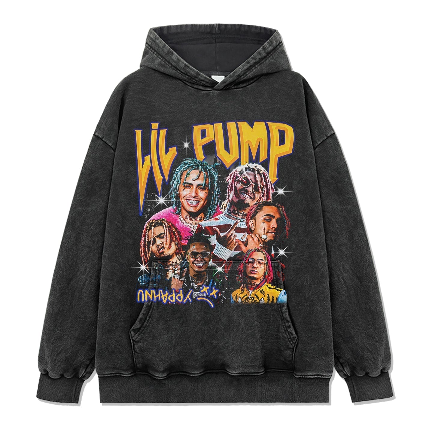 UNHAPPY By Lil Pump HOODIE T-Shirts, Sweatshirt | CoreVibeTees.com (Image 2)