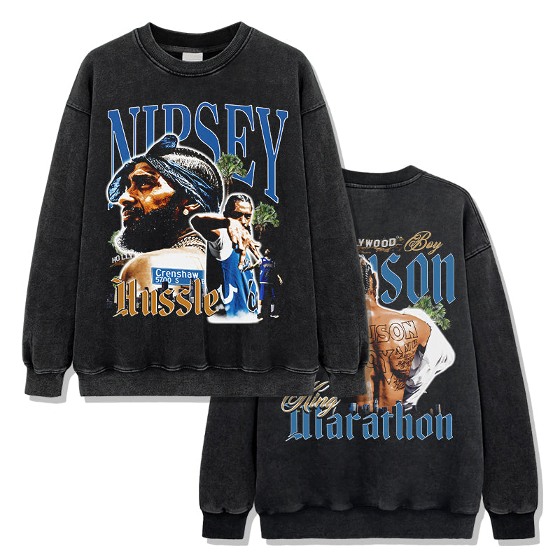 Slauson Boy By Nipsey Hussle Sweatshirt T-Shirts, Hoodie | CoreVibeTees.com (Image 2)