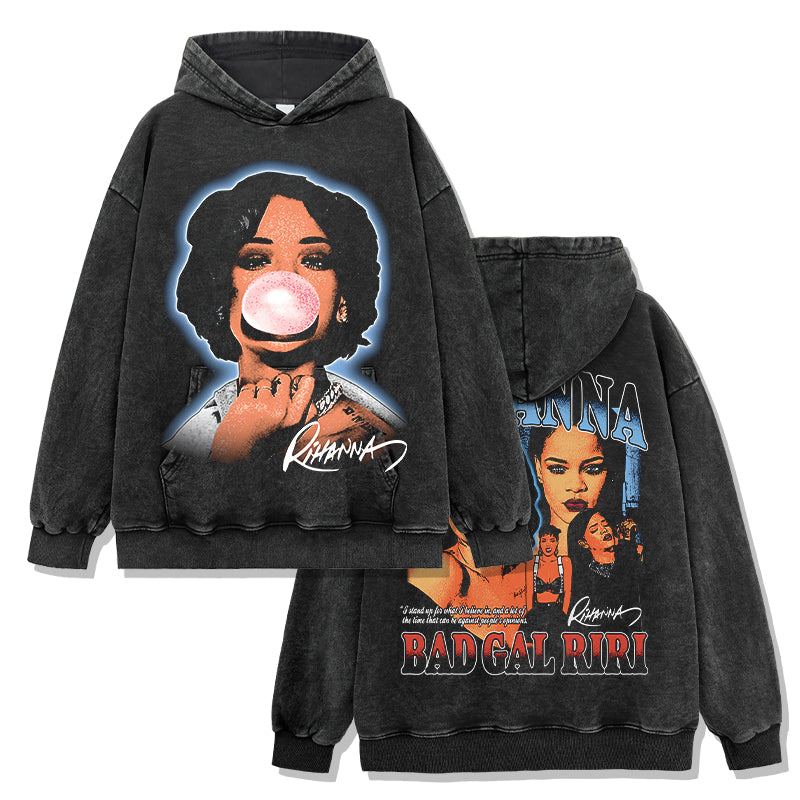 Bad Gal Riri by Rihanna signature Hoodie T-Shirts, Sweatshirt | CoreVibeTees.com (Image 2)