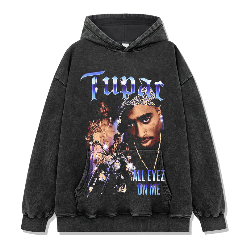 All Eyez On Me By Tupac Shakur Hoodie Style002 T-Shirts, Sweatshirt | CoreVibeTees.com (Image 2)