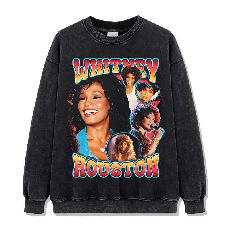 Whitney Houston Sweatshirt T-Shirts, Hoodie | CoreVibeTees.com (Image 2)