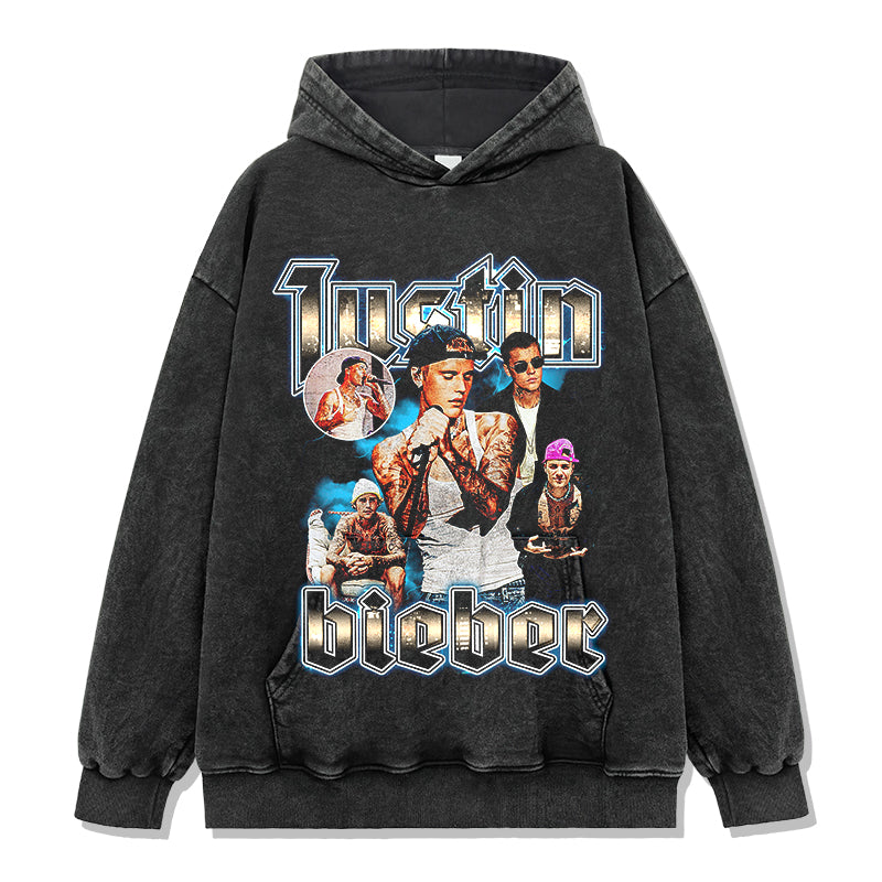 Justin Bieber Hoodie Style002 T-Shirts, Sweatshirt | CoreVibeTees.com (Image 2)