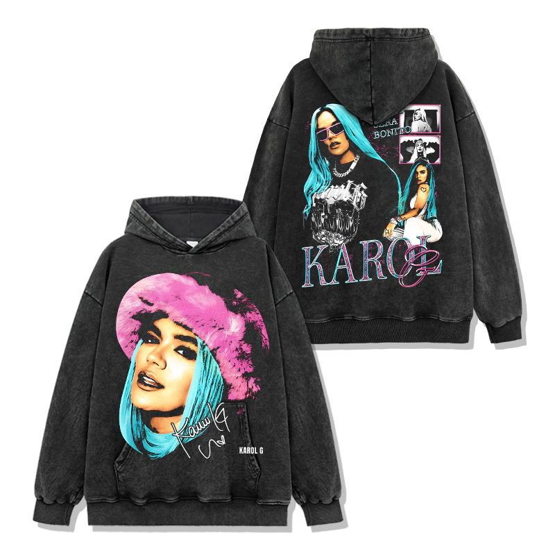 Karol G Signature HOODIE T-Shirts, Sweatshirt | CoreVibeTees.com (Image 2)