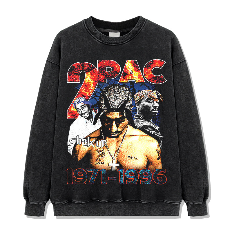 Tupac Shakur Sweatshirt Style027 T-Shirts, Hoodie | CoreVibeTees.com (Image 2)