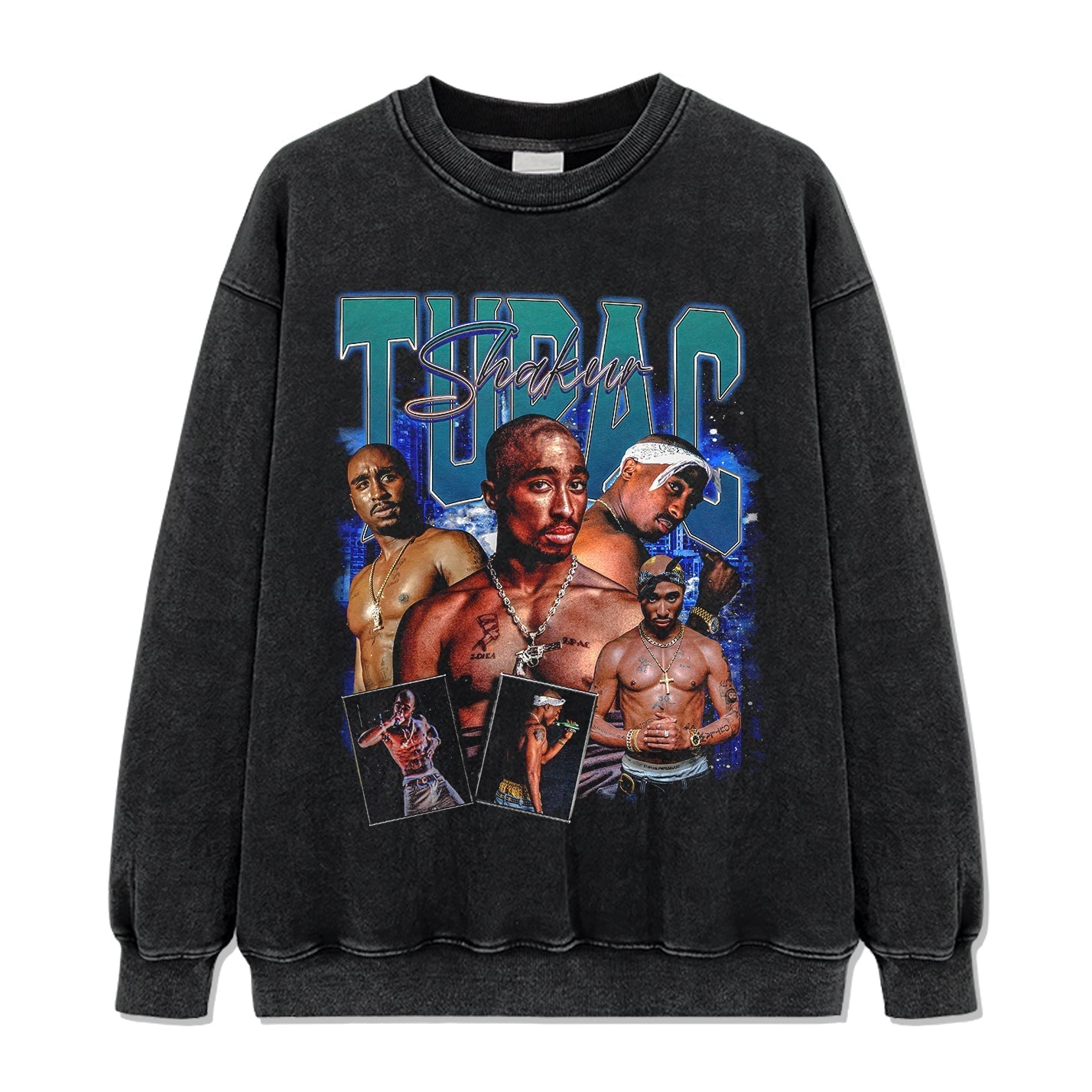 Tupac Shakur Sweatshirt Style005 T-Shirts, Hoodie | CoreVibeTees.com (Image 2)