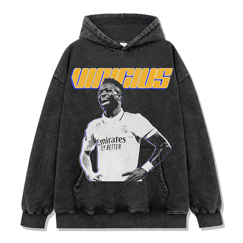 Vinicius Junior Hoodie Style001 T-Shirts, Sweatshirt | CoreVibeTees.com (Image 2)