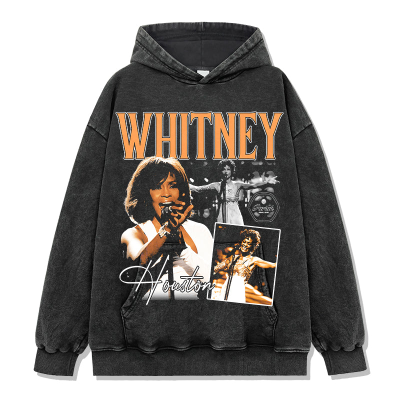Whitney Houston Hoodie T-Shirts, Sweatshirt | CoreVibeTees.com (Image 2)