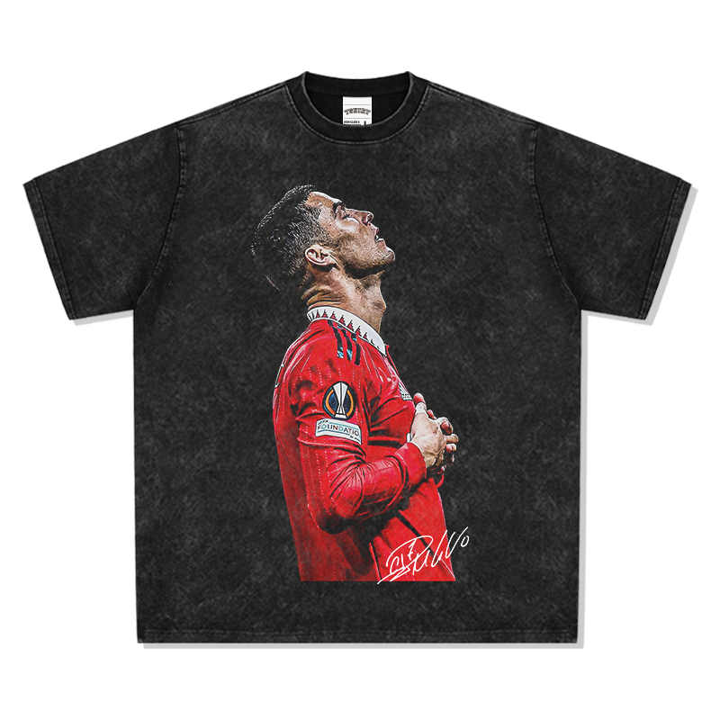 Cristiano Ronaldo "Signature"TEE Hoodie, Sweatshirt | CoreVibeTees.com (Image 3)