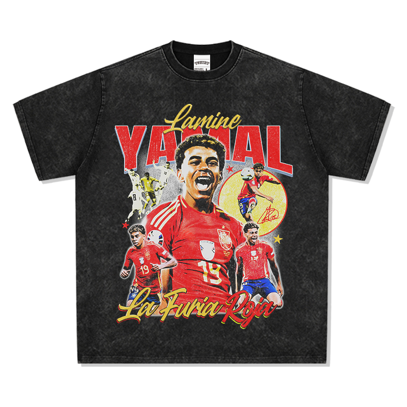 Lamine Yamal "La Furia Roja"TEE Hoodie, Sweatshirt | CoreVibeTees.com (Image 3)