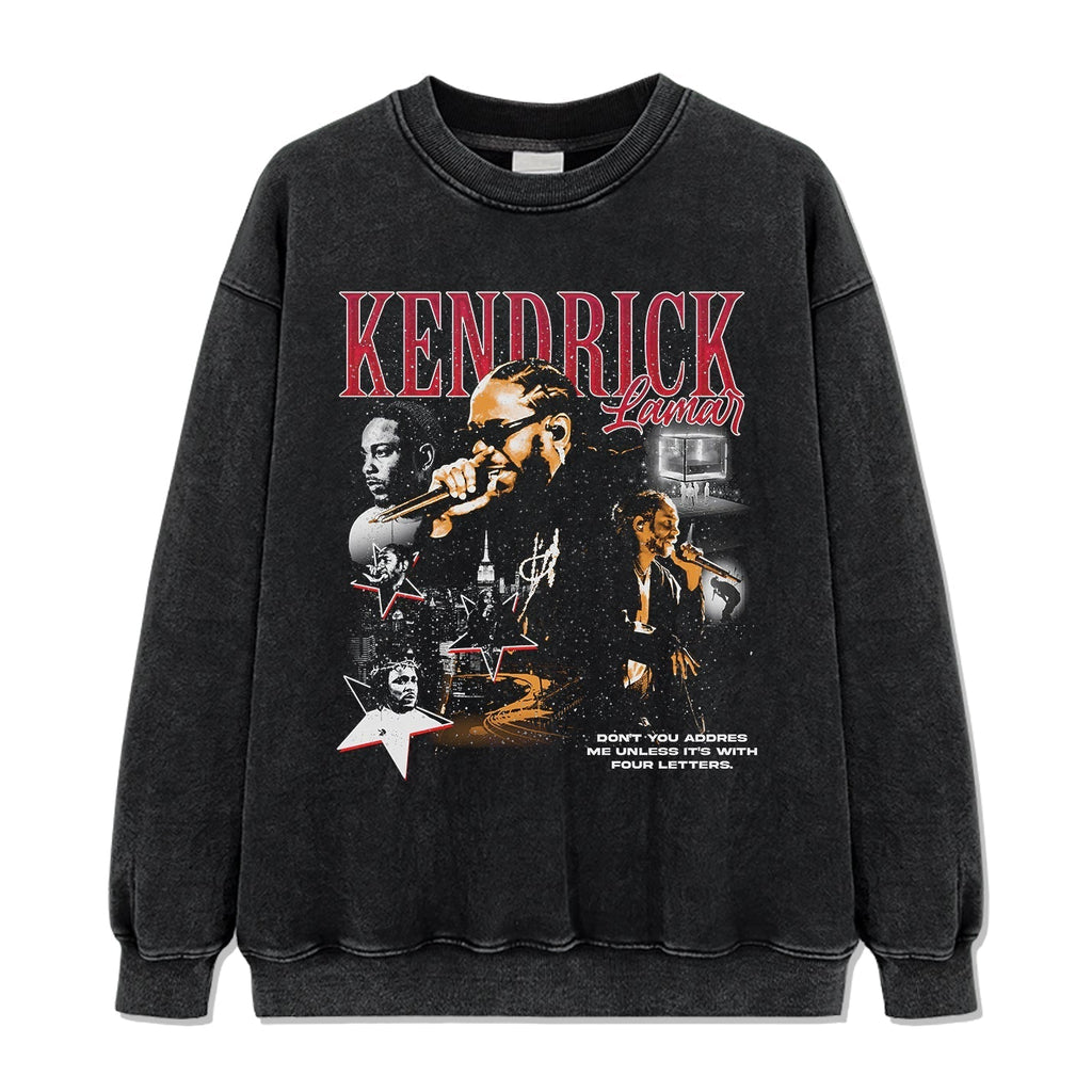 Don't You Address Me Unless It's With Four Letters By Kendrick Lamar Sweatshirt T-Shirts, Hoodie | CoreVibeTees.com (Image 2)