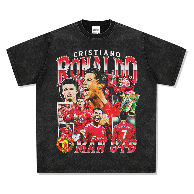 Cristiano Ronaldo "Man Utd" TEE Hoodie, Sweatshirt | CoreVibeTees.com (Image 3)