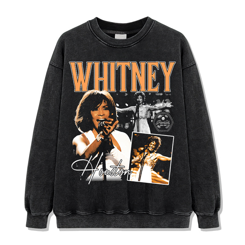 Whitney Houston Sweatshirt Style001 T-Shirts, Hoodie | CoreVibeTees.com (Image 2)
