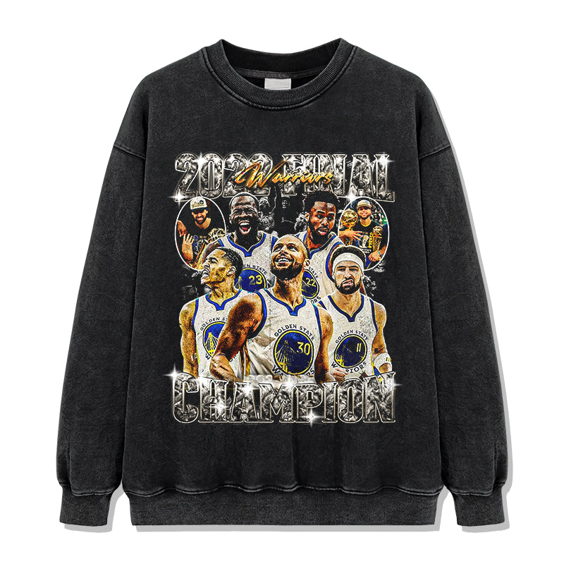 Warriors Championship Sweatshirt NBA T-Shirts, Hoodie | CoreVibeTees.com (Image 2)