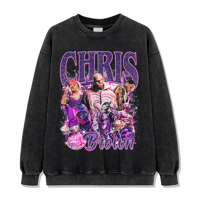 Chris Brown Sweatshirt Style001 T-Shirts, Hoodie | CoreVibeTees.com (Image 2)