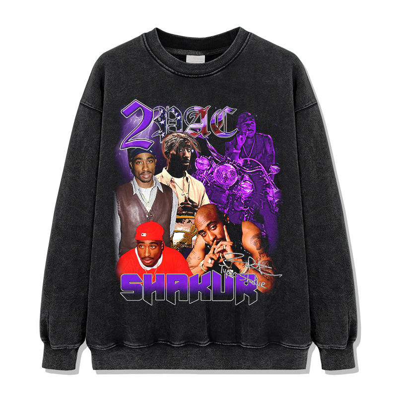 Tupac Shakur Sweatshirt Style018 T-Shirts, Hoodie | CoreVibeTees.com (Image 2)